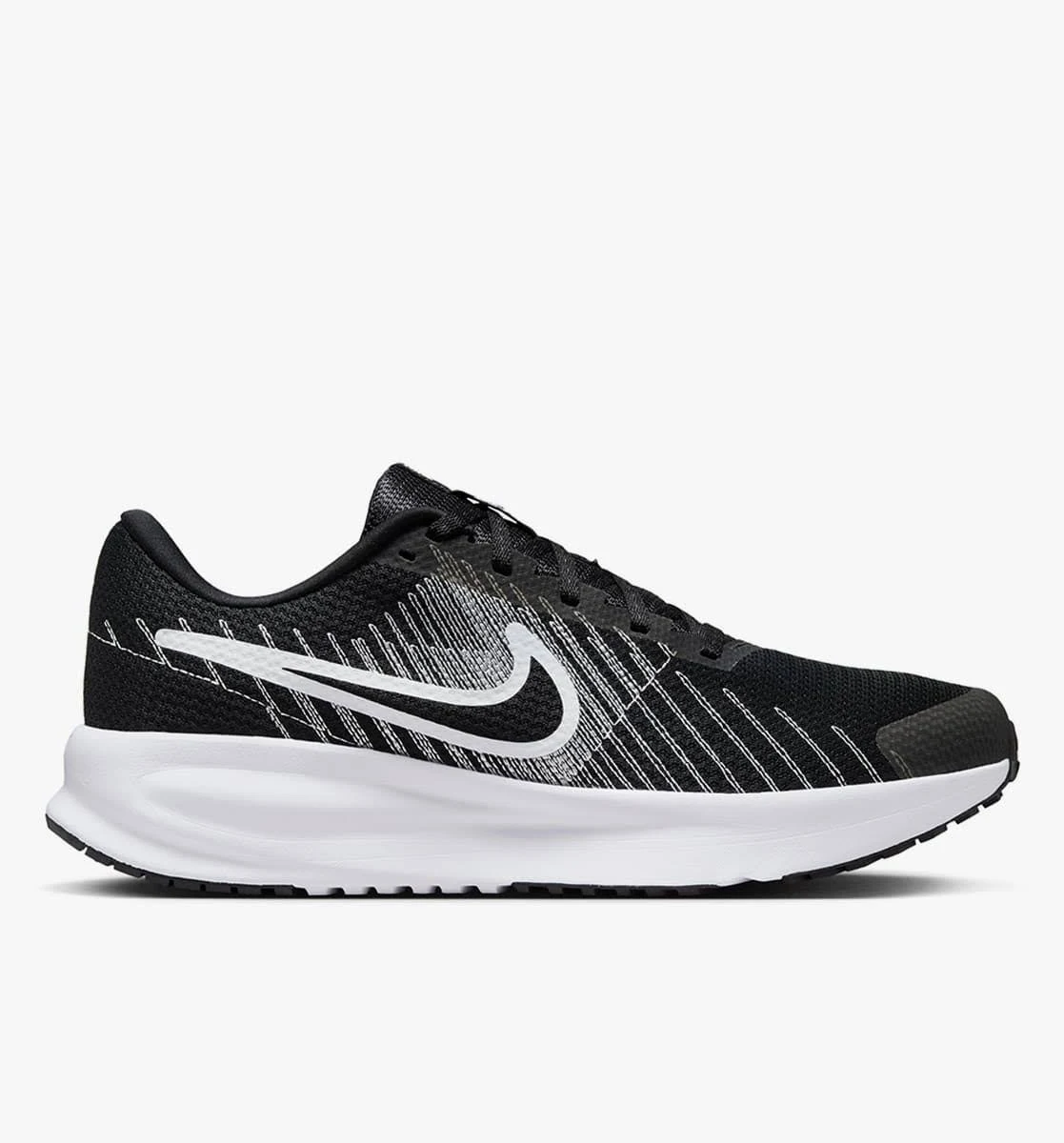 NIKE Defy Low-Top Running Shoes For Men (Black, 12)